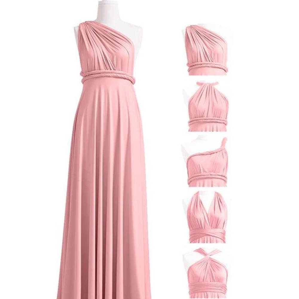 This is from infinity dresses it’s in great condition only been worn once